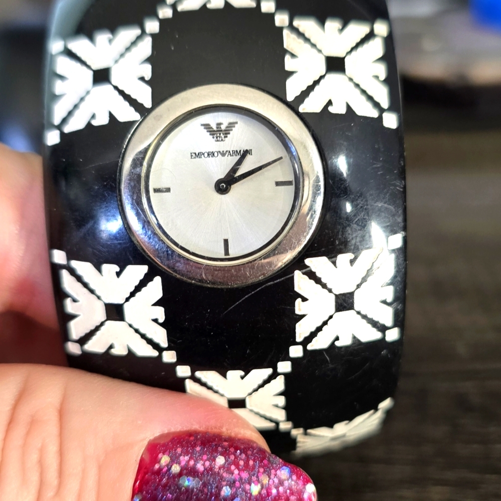 Emporio Armani bangle watch